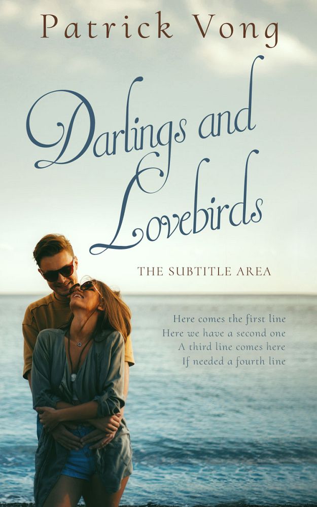 Front view of Tasman #11350 - Premade Romance Book Cover | BookCoverZone