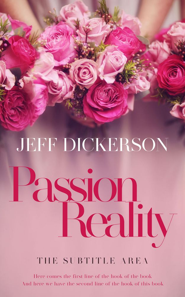 Front view of Careys Pink #11382 - Premade Romance Book Cover | BookCoverZone