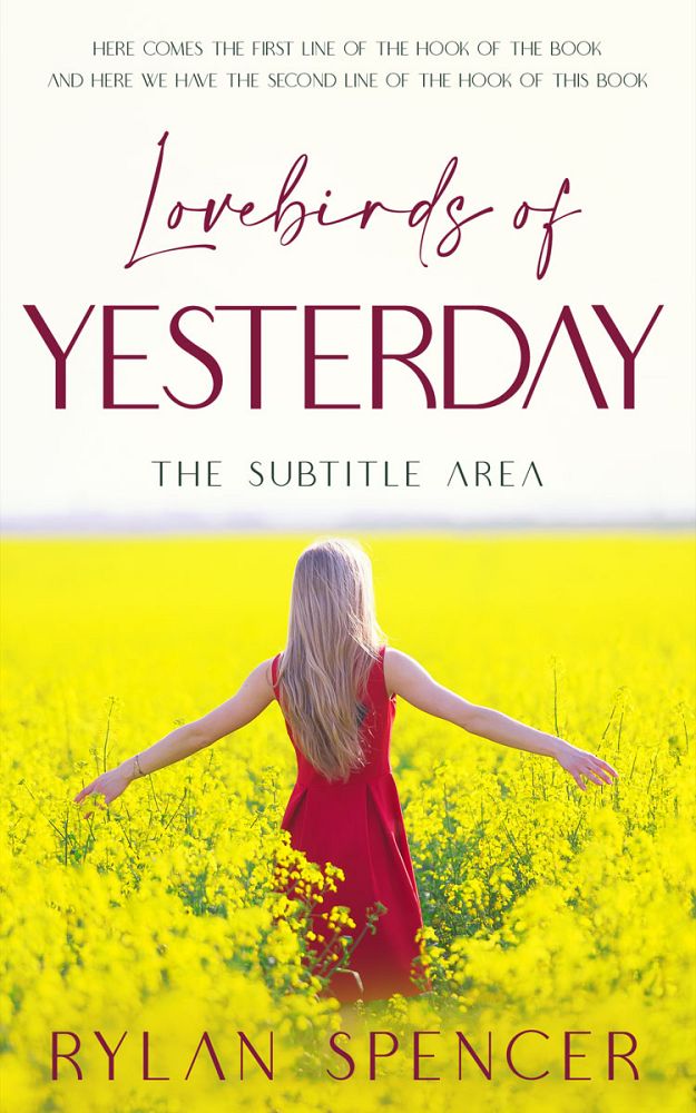 Front view of Barberry #11406 - Premade Romance Book Cover | BookCoverZone