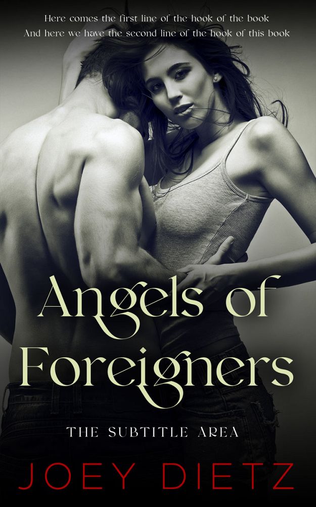 Front view of Ash #11494 - Premade Romance Book Cover | BookCoverZone