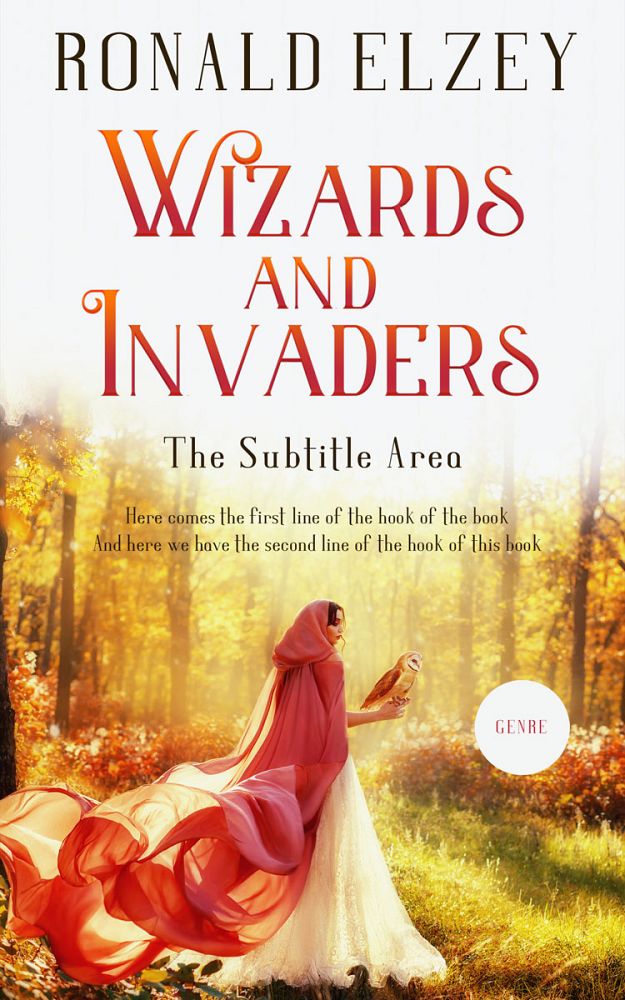 Front view of Spring Wood #11631 - Premade Fantasy Book Cover | BookCoverZone