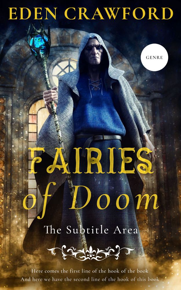 Front view of Baltic Sea #11680 - Premade Fantasy Book Cover | BookCoverZone