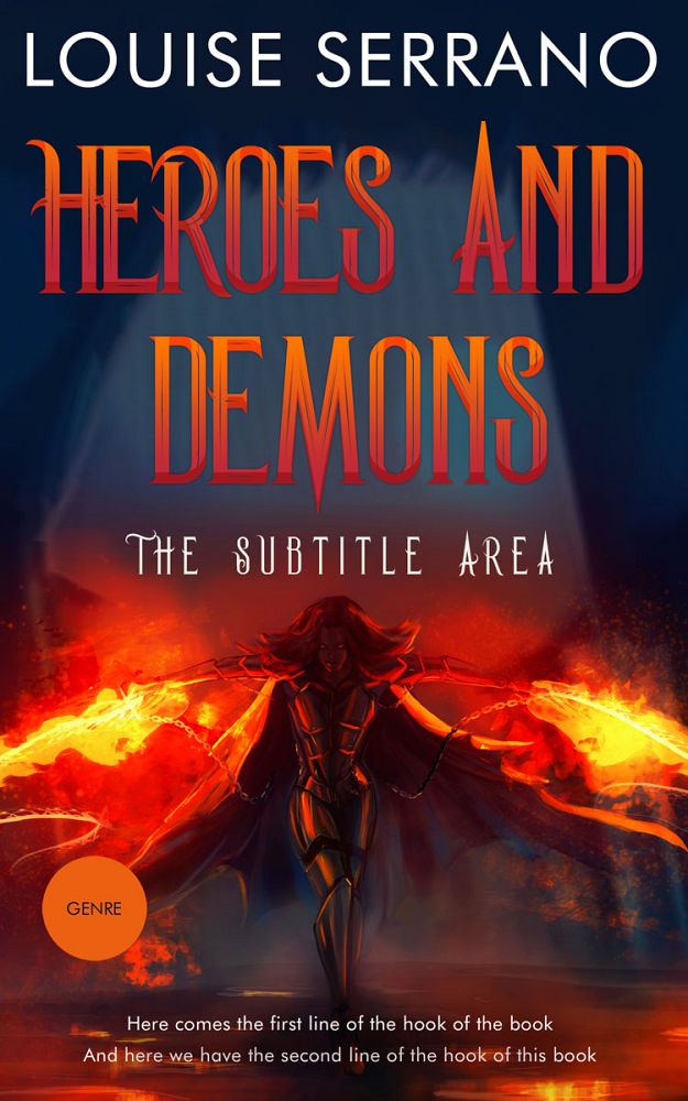 Front view of Bastille #11703 - Premade Fantasy Book Cover | BookCoverZone
