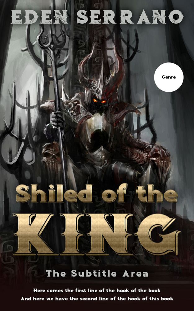 Front view of Mine Shaft #11721 - Premade Fantasy Book Cover | BookCoverZone