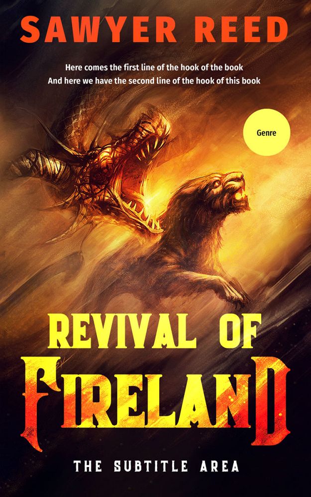 Front view of Tulip Tree #11742 - Premade Fantasy Book Cover | BookCoverZone