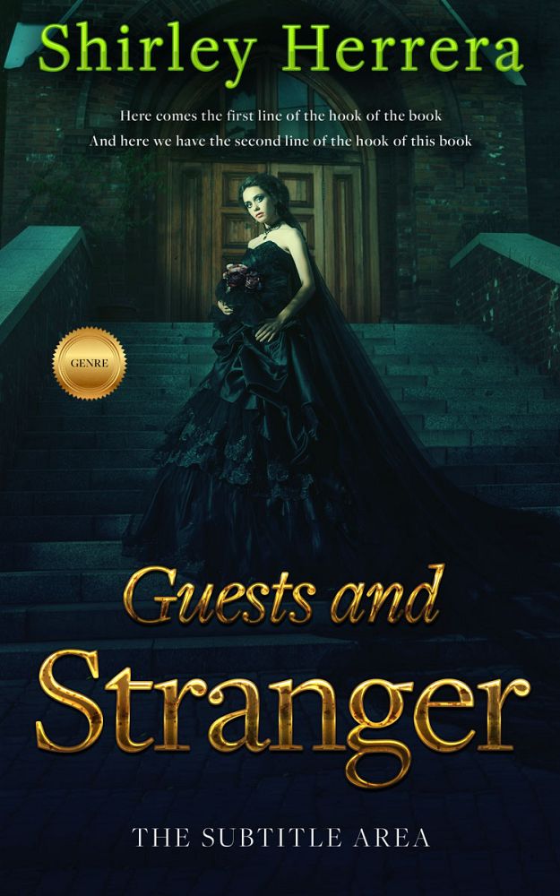 Front view of Aztec #11767 - Premade Royal Romance Book Cover | BookCoverZone