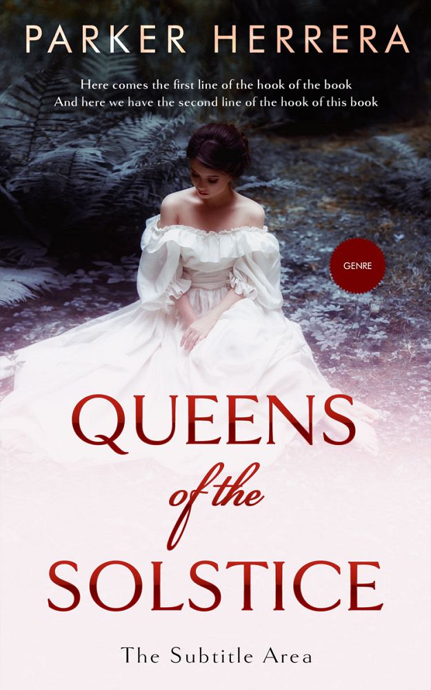 Front view of Lola #11777 - Premade Romance Book Cover | BookCoverZone