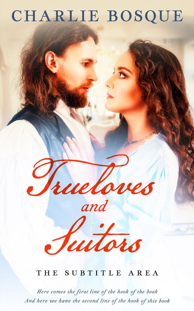 Front view of Pearl Bush #11796 - Premade Royal Romance Book Cover | BookCoverZone