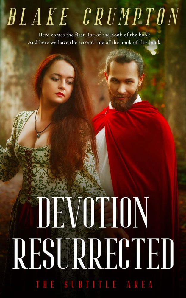 Front view of Graphite #11804 - Premade Historical Book Cover | BookCoverZone