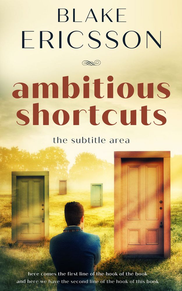 Front view of Heavy Metal #11896 - Premade Self-Improvement & Self-Help Book Cover | BookCoverZone