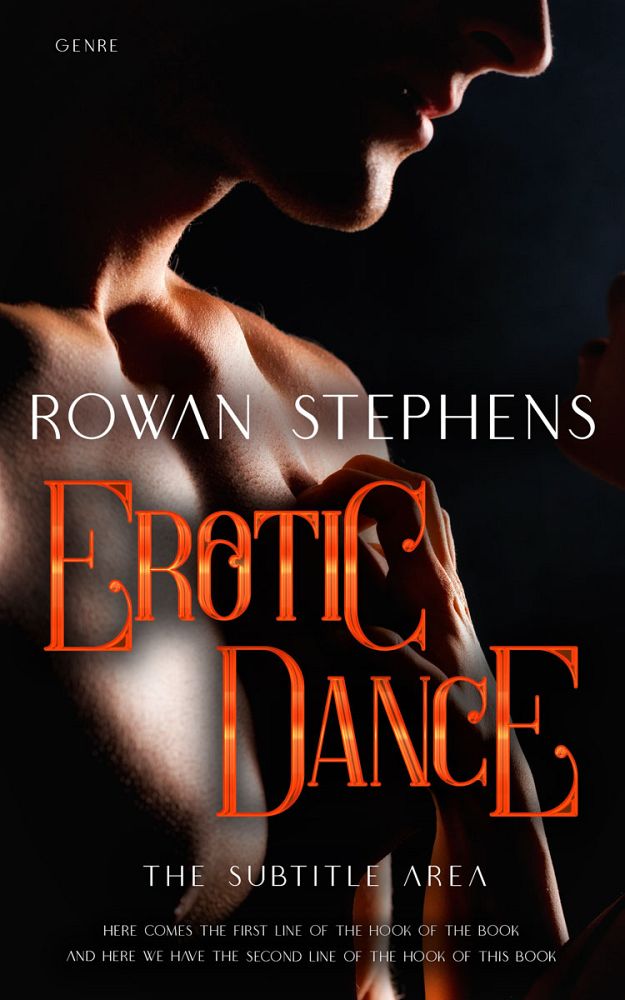 Front view of Japonica #11953 - Premade Erotica Book Cover | BookCoverZone
