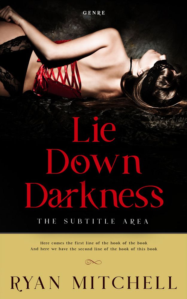 Front view of Calico #12063 - Premade Erotica Book Cover | BookCoverZone