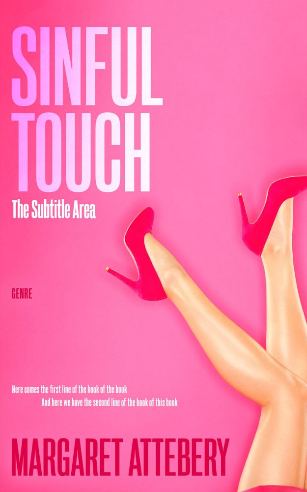 Front view of Tickle Me Pink #12086 - Premade Erotica Book Cover | BookCoverZone