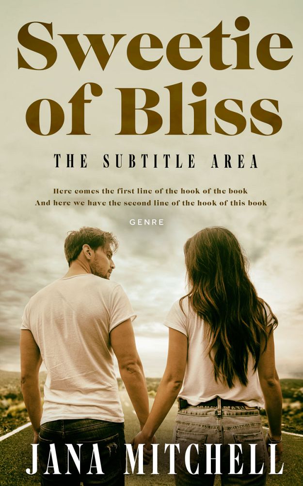 Front view of Sisal #12160 - Premade Romance Book Cover | BookCoverZone