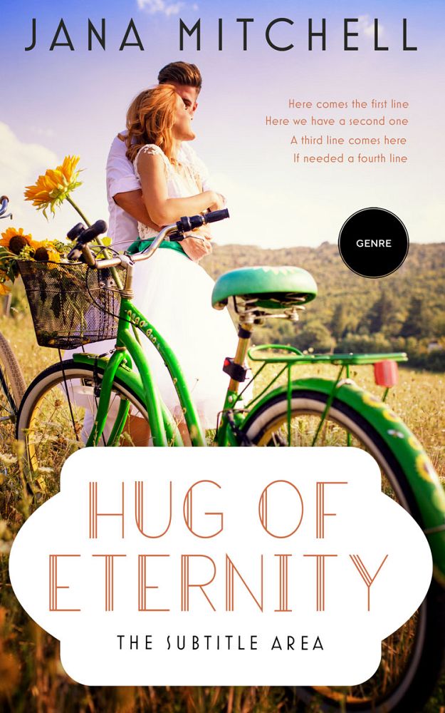 Front view of Black Olive #12171 - Premade Romance Book Cover | BookCoverZone