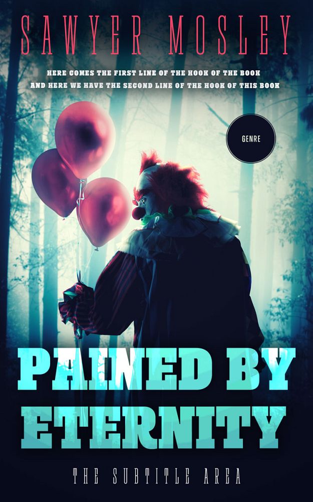 Front view of Swirl #12234 - Premade Mystery & Thriller & Suspense Book Cover | BookCoverZone