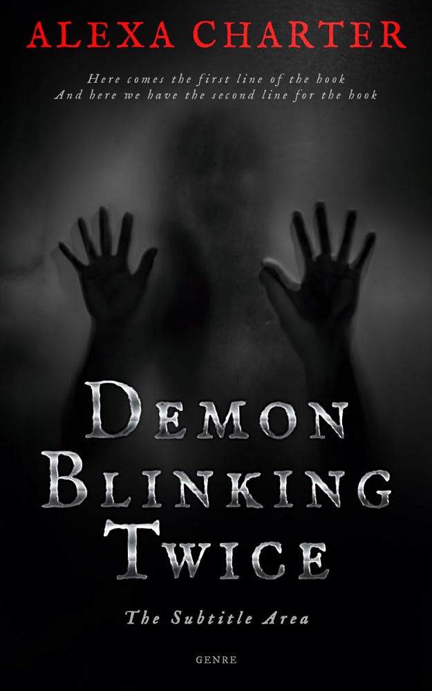 Front view of Cod Gray #12346 - Premade Horror Book Cover | BookCoverZone