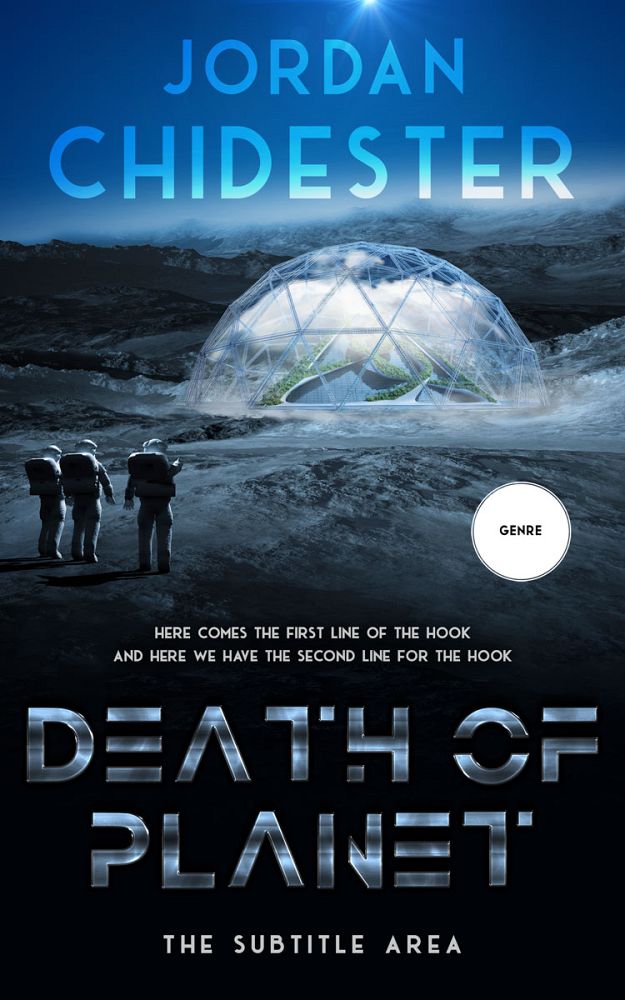 Front view of Big Stone #12349 - Premade Science Fiction Book Cover | BookCoverZone