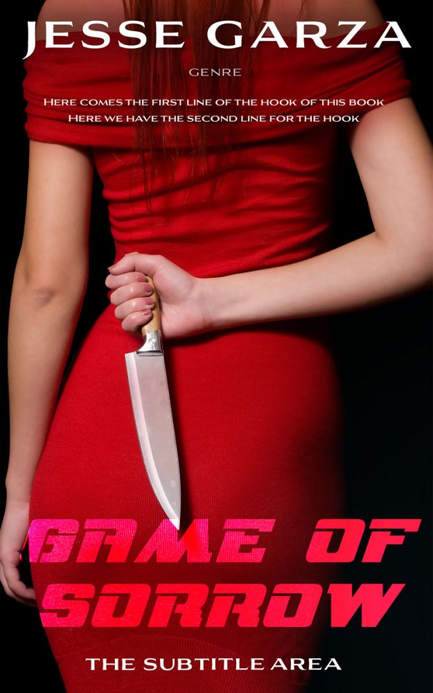 Front view of Falu Red #12522 - Premade Mystery & Thriller & Suspense Book Cover | BookCoverZone