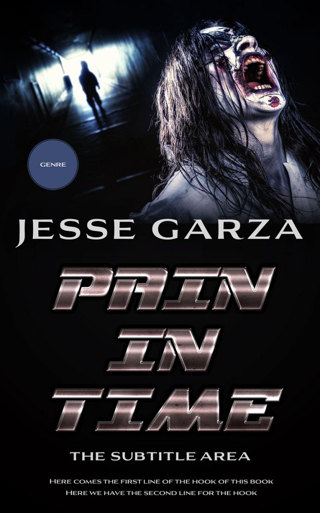 Front view of Pink Swan #12536 - Premade Horror Book Cover | BookCoverZone