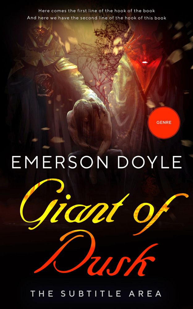 Front view of Copper #12660 - Premade Fantasy Book Cover | BookCoverZone