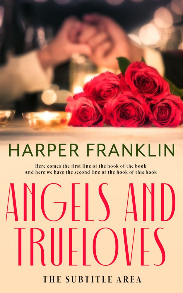 Front view of Cocoa Brown #12735 - Premade Romance Book Cover | BookCoverZone