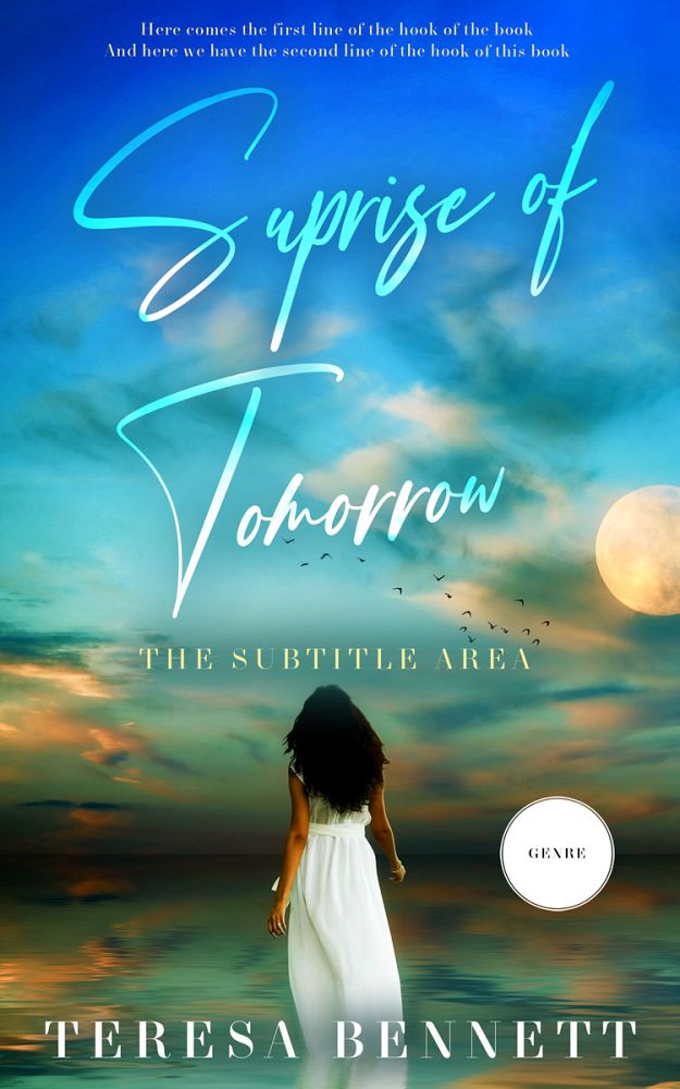 Front view of Boston Blue #12811 - Premade Romance Book Cover | BookCoverZone