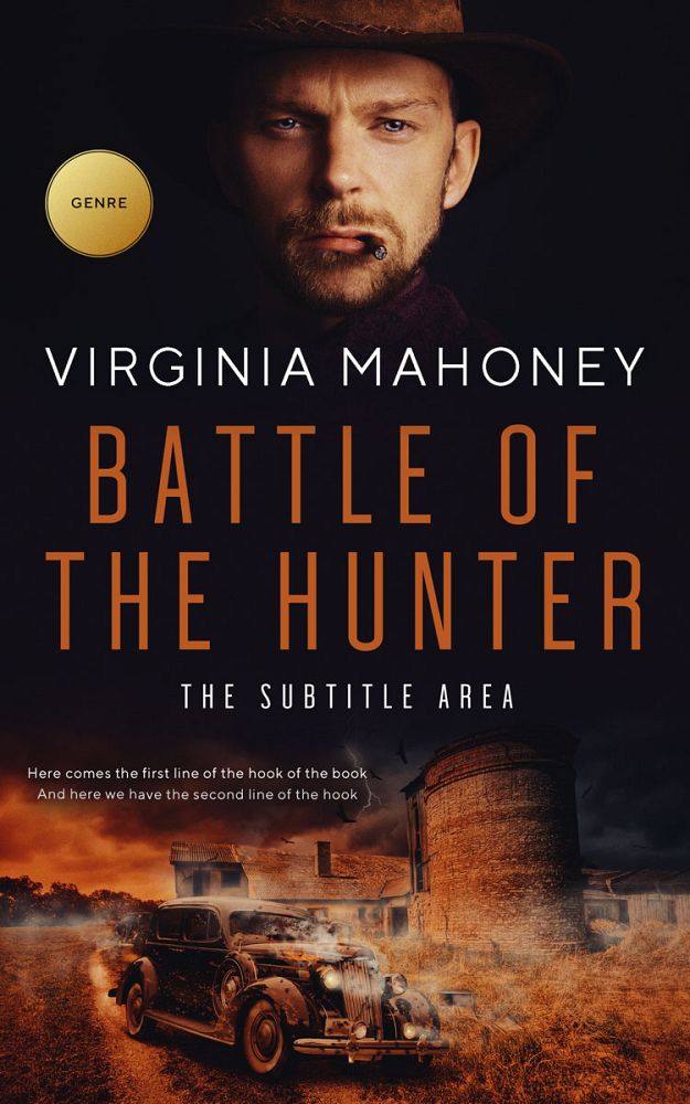 Front view of Brown Rust #12869 - Premade Historical Book Cover | BookCoverZone