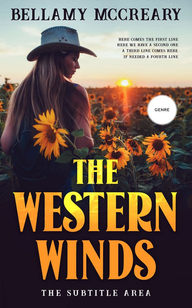 Front view of Thunder #12916 - Premade Romance Book Cover | BookCoverZone