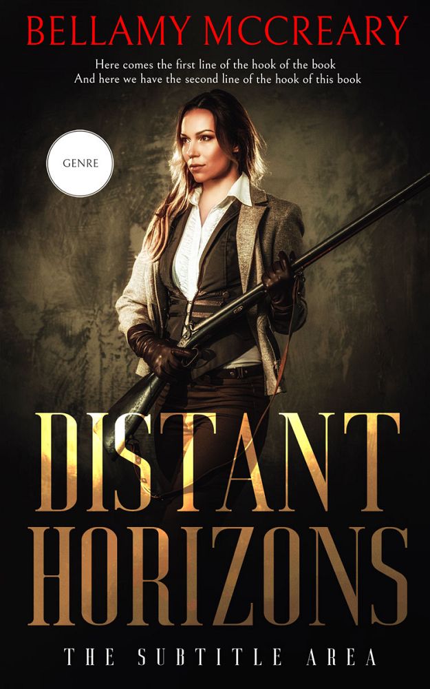 Front view of Zeus #12931 - Premade Historical Book Cover | BookCoverZone