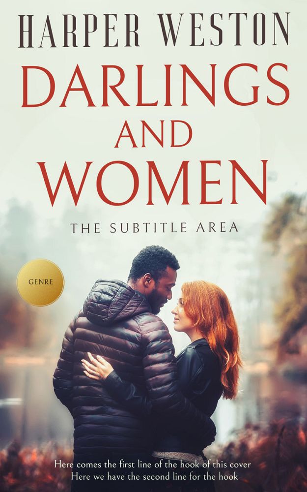 Front view of Blackcurrant #12998 - Premade Romance Book Cover | BookCoverZone