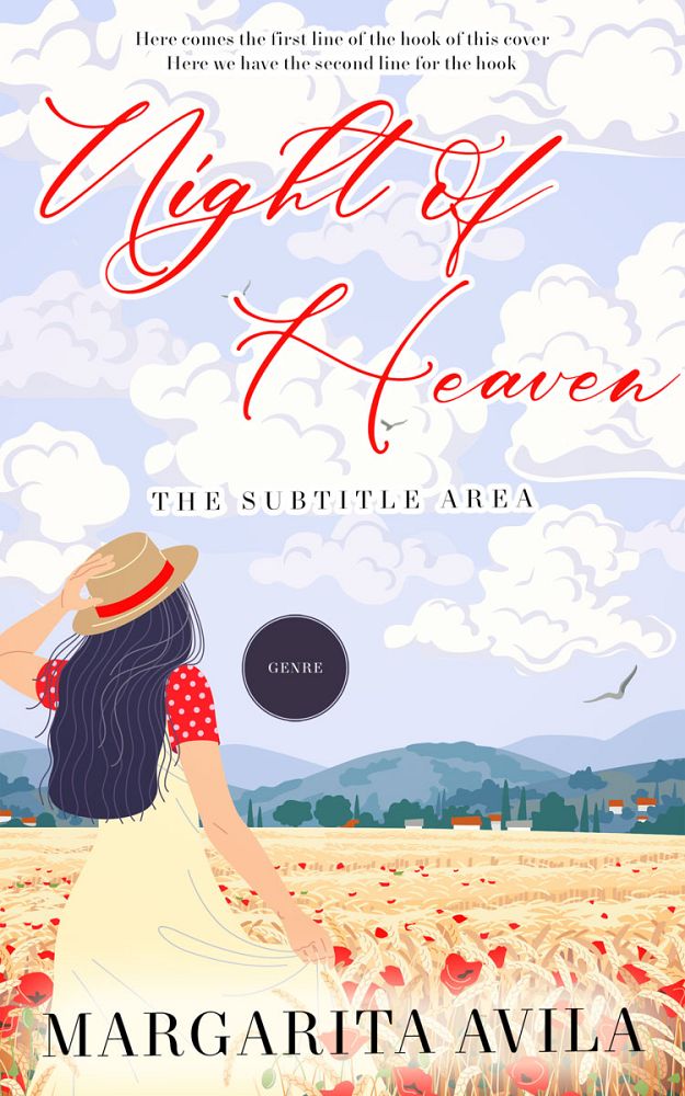 Front view of Pampas #13041 - Premade Romance Book Cover | BookCoverZone