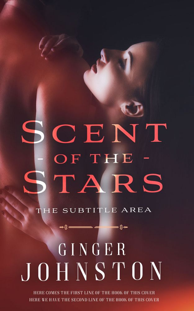 Front view of Crater Brown #13074 - Premade Romance Book Cover | BookCoverZone