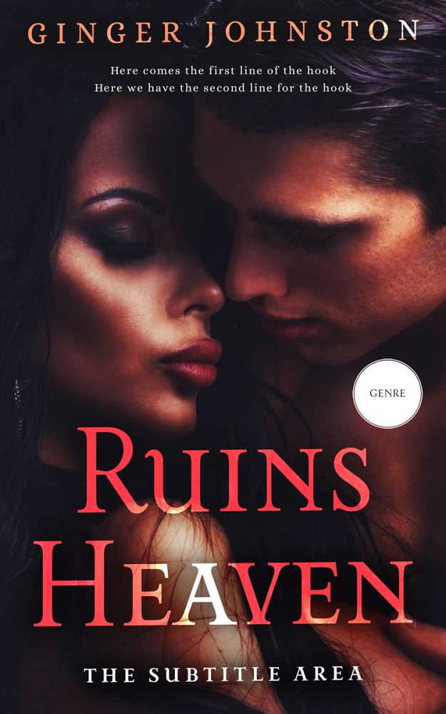 Front view of Thunder #13079 - Premade Romance Book Cover | BookCoverZone