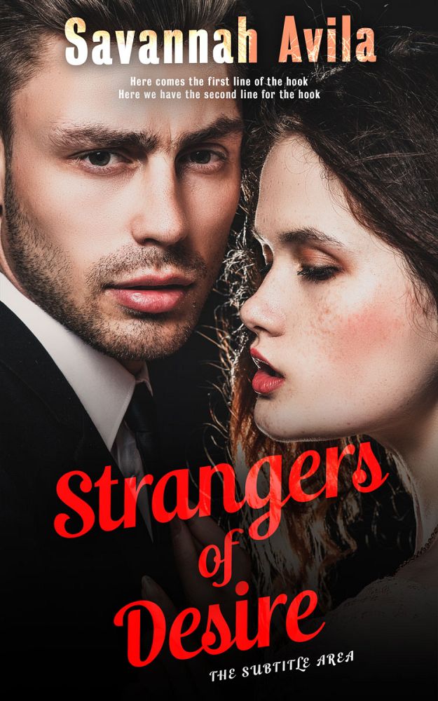 Front view of Cocoa Brown #13089 - Premade Romance Book Cover | BookCoverZone