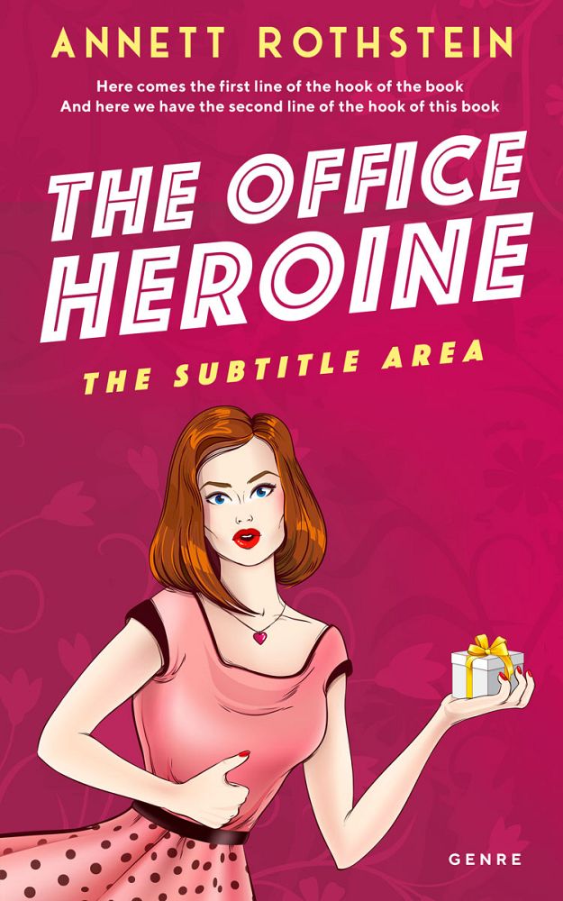 Front view of Maroon Flush #13248 - Premade Chick Lit Book Cover | BookCoverZone