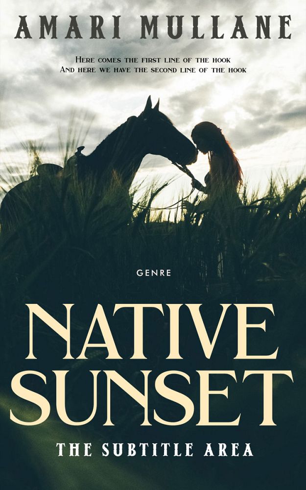 Front view of Timber Green #13296 - Premade Travel Book Cover | BookCoverZone