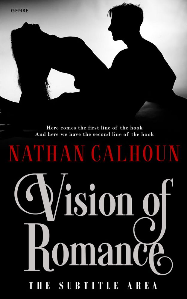Front view of Cod Gray #13307 - Premade Romance Book Cover | BookCoverZone