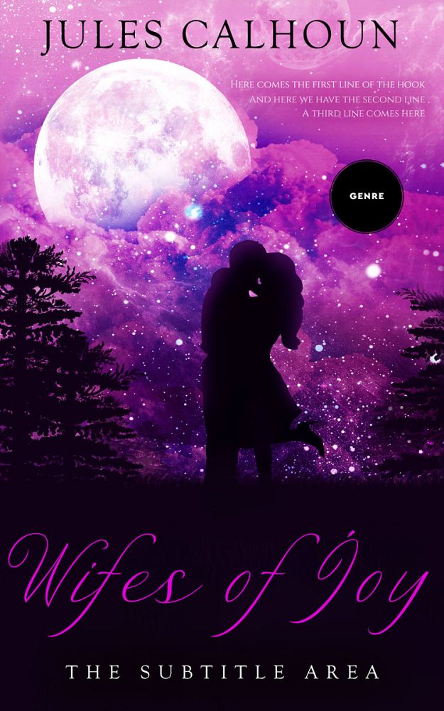 Front view of Violet #13454 - Premade Romance Book Cover | BookCoverZone
