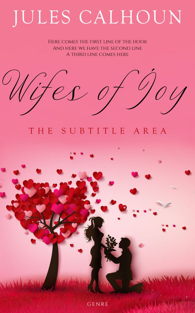 Front view of Mauvelous #13458 - Premade Romance Book Cover | BookCoverZone