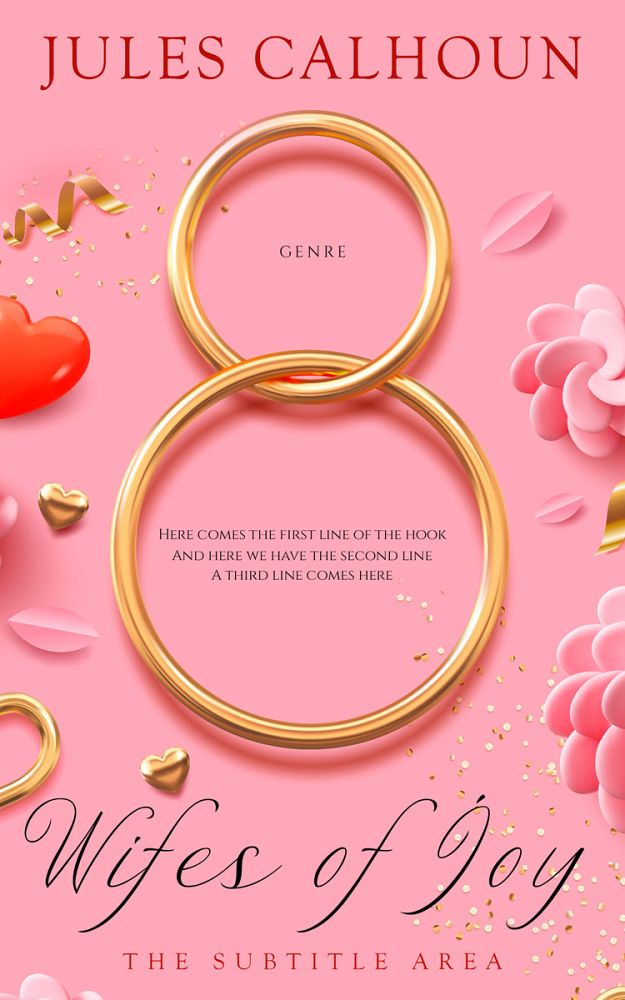 Front view of Rose Bud #13460 - Premade Romance Book Cover | BookCoverZone