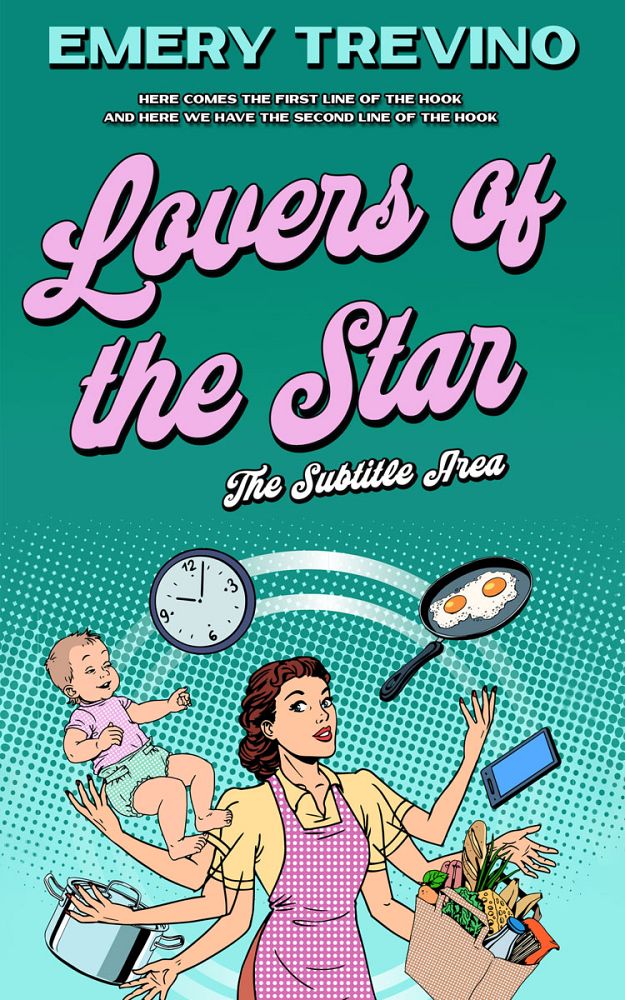 Front view of Surfie Green #13563 - Premade Romance Book Cover | BookCoverZone