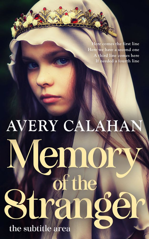 Front view of Sapling #13708 - Premade Historical Book Cover | BookCoverZone