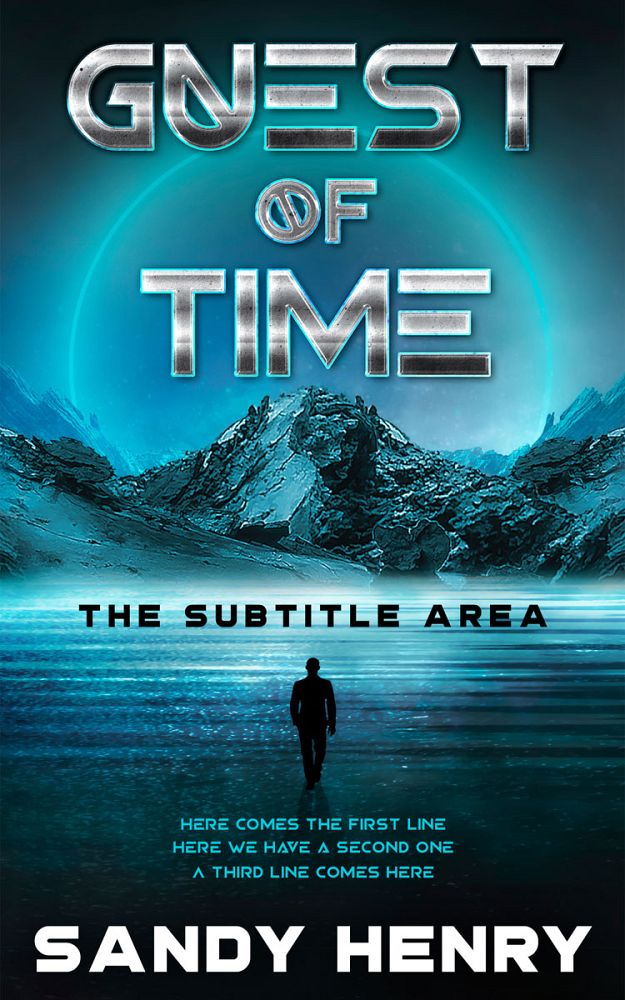 Front view of Elephant #13809 - Premade Science Fiction Book Cover | BookCoverZone