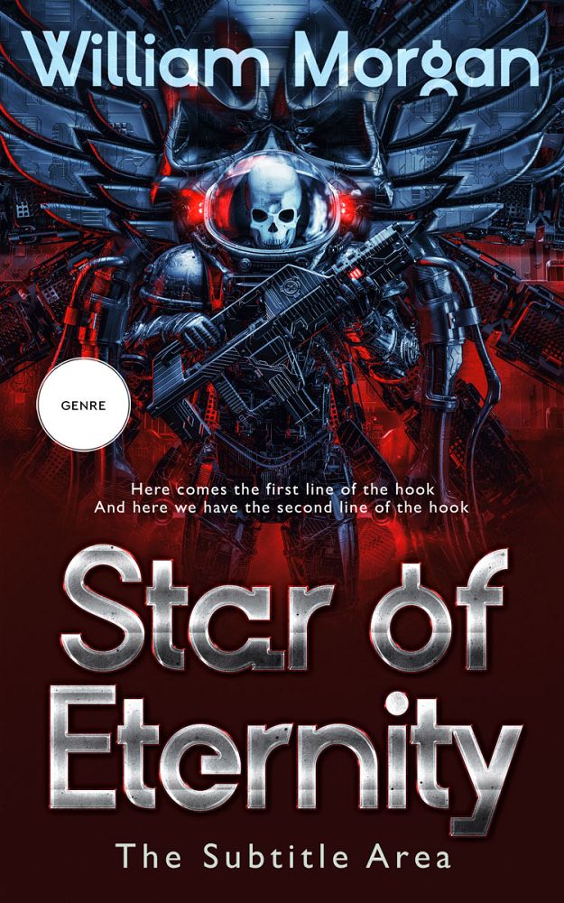 Front view of Gondola #13925 - Premade Apocalyptica Book Cover | BookCoverZone