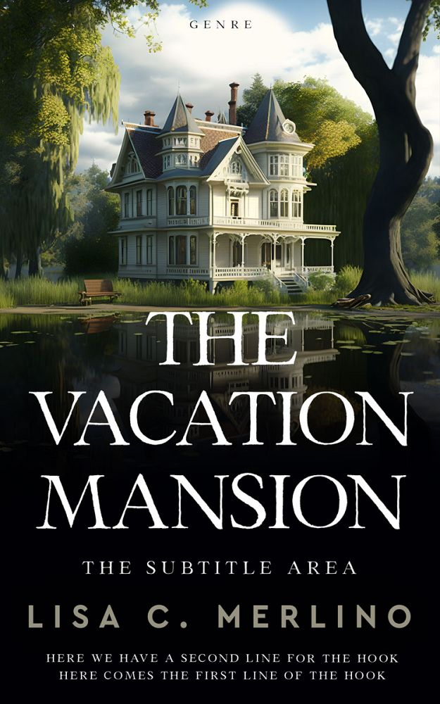 Front view of Foggy Gray #13979 - Premade Literary Fiction Book Cover | BookCoverZone