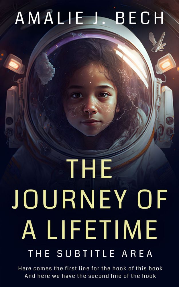 Front view of Cinder #14050 - Premade Science Fiction Book Cover | BookCoverZone