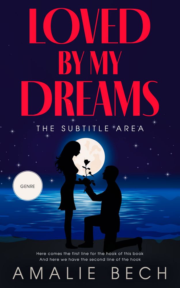 Front view of Haiti #14087 - Premade Romance Book Cover | BookCoverZone