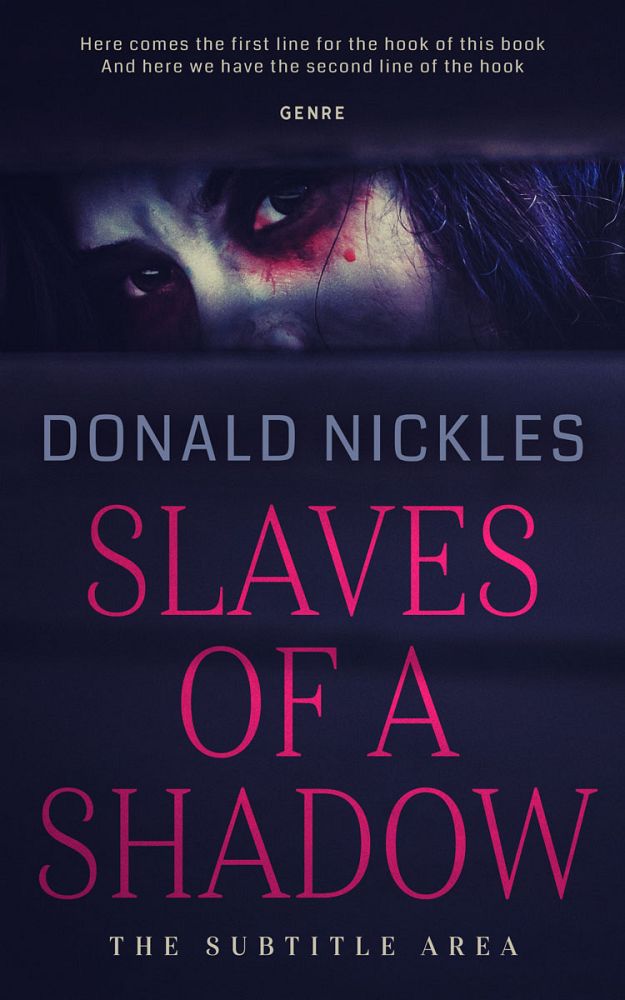 Front view of Mirage #14216 - Premade Horror Book Cover | BookCoverZone