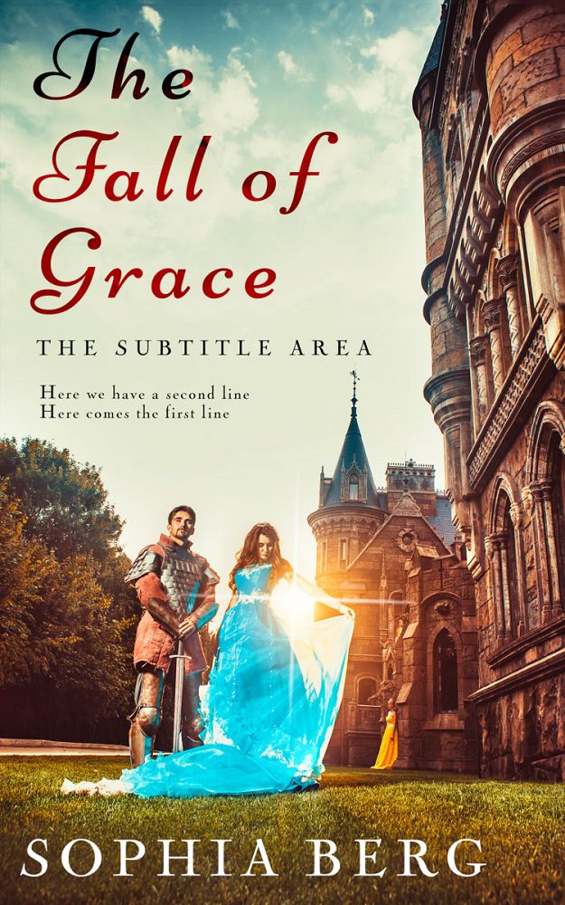 Front view of Tana #14240 - Premade Historical Book Cover | BookCoverZone